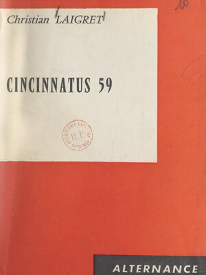 cover image of Cincinnatus 59